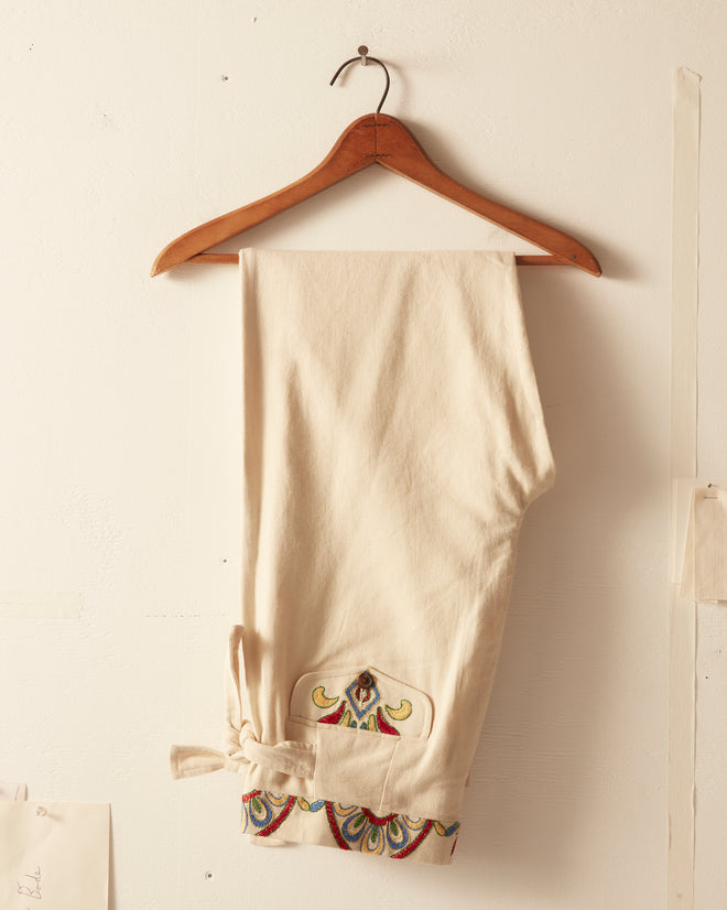 Embroidered Carnival Trousers TROUSERS BODE New York