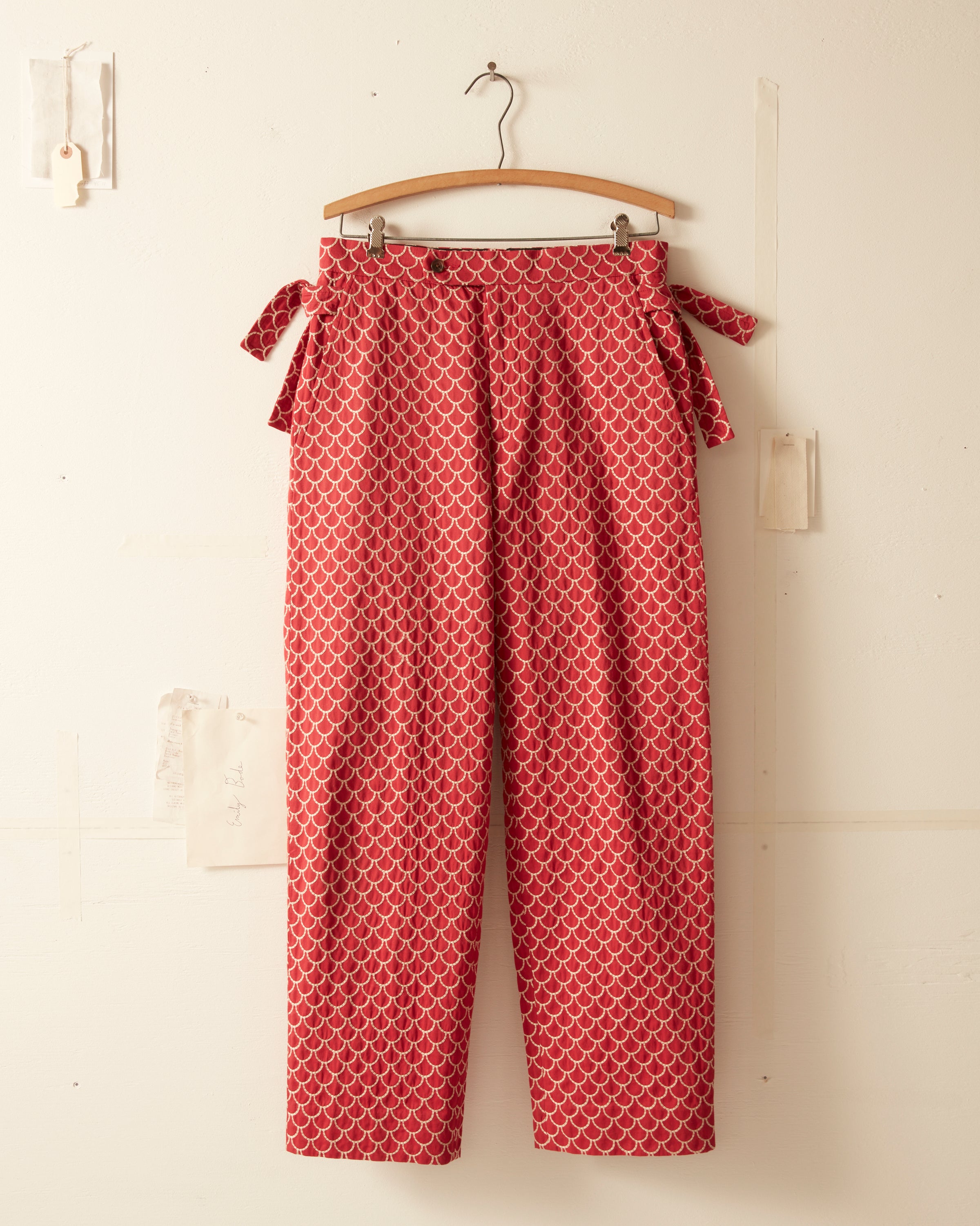 Embroidered Siren Trousers