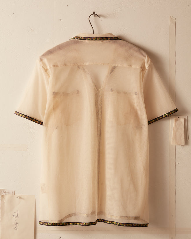Floret Border Short Sleeve Shirt SHIRT BODE New York