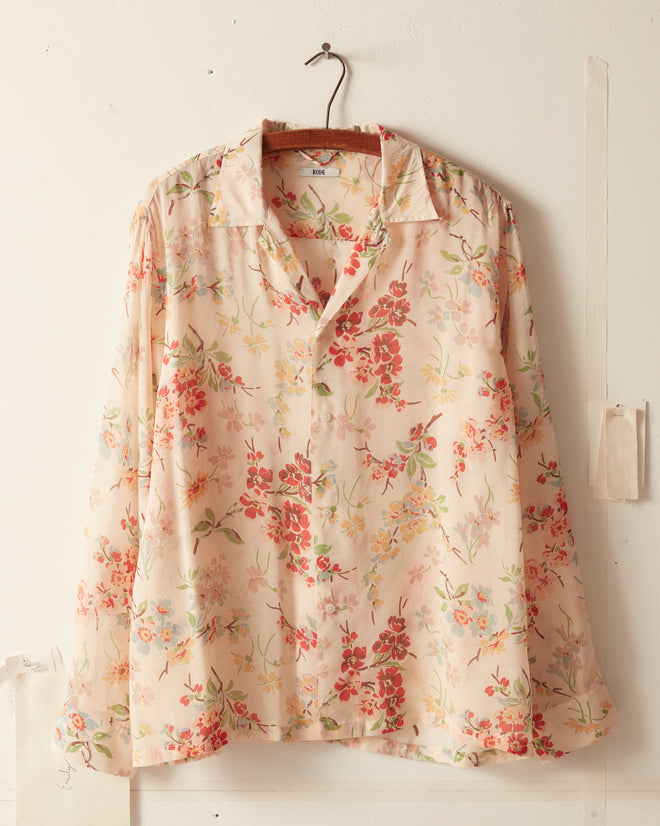 Flowering Crabapple Long Sleeve Shirt SHIRT BODE New York