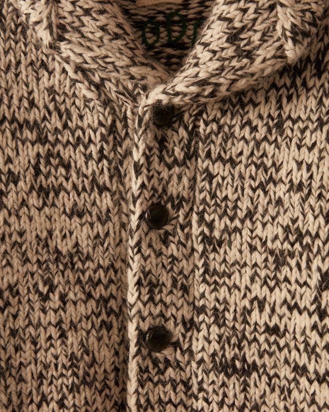 Gluckow Cardigan - Black Cream KNITWEAR BODE New York