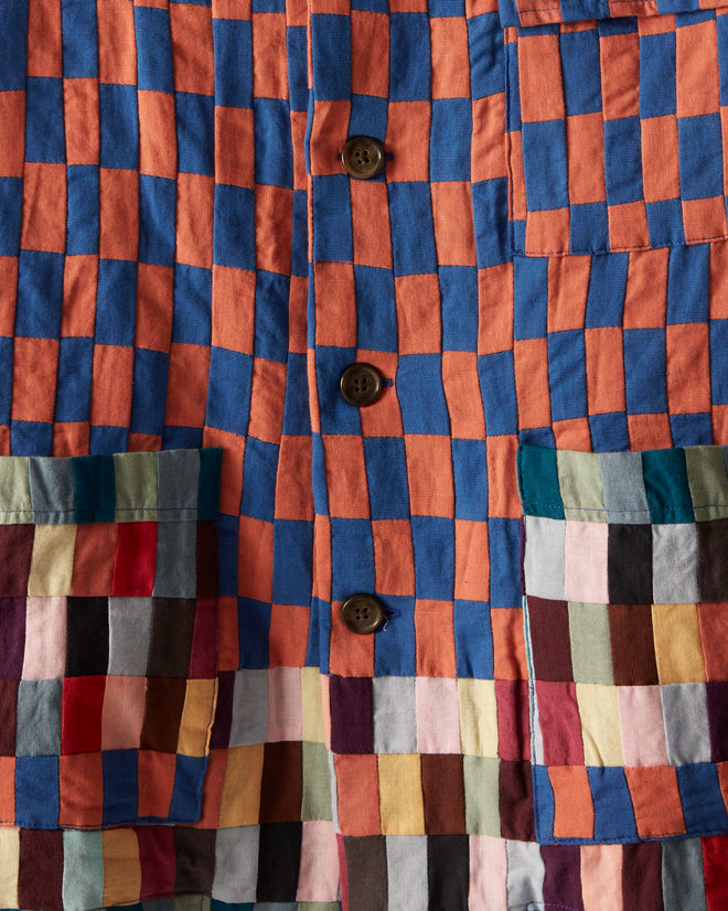 Mini Patchwork Workwear Jacket OUTERWEAR BODE New York
