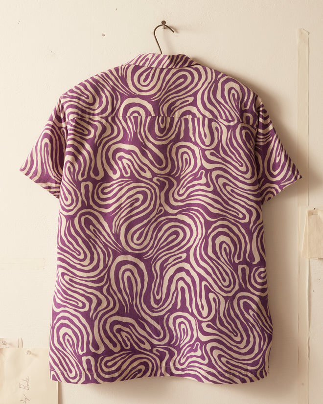 Mystic Waves Short Sleeve Shirt Shirts BODE New York