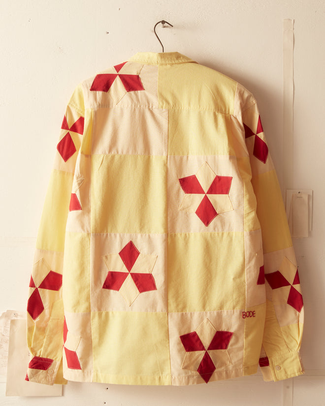 Novel Star Quilt Long Sleeve Shirt SHIRTS BODE New York