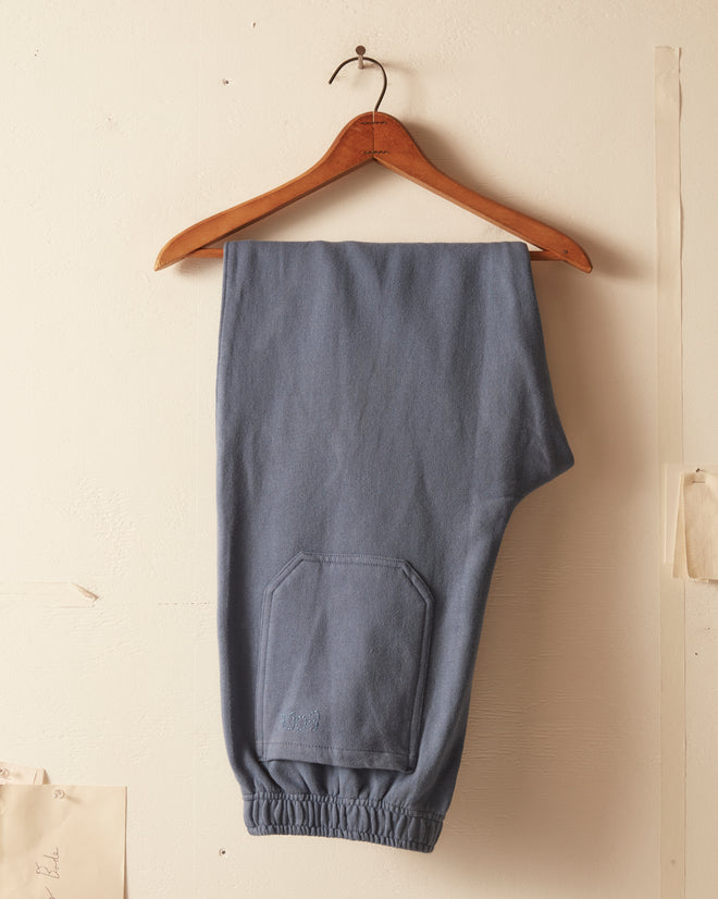 Solid Track Pant - Storm TROUSERS BODE New York