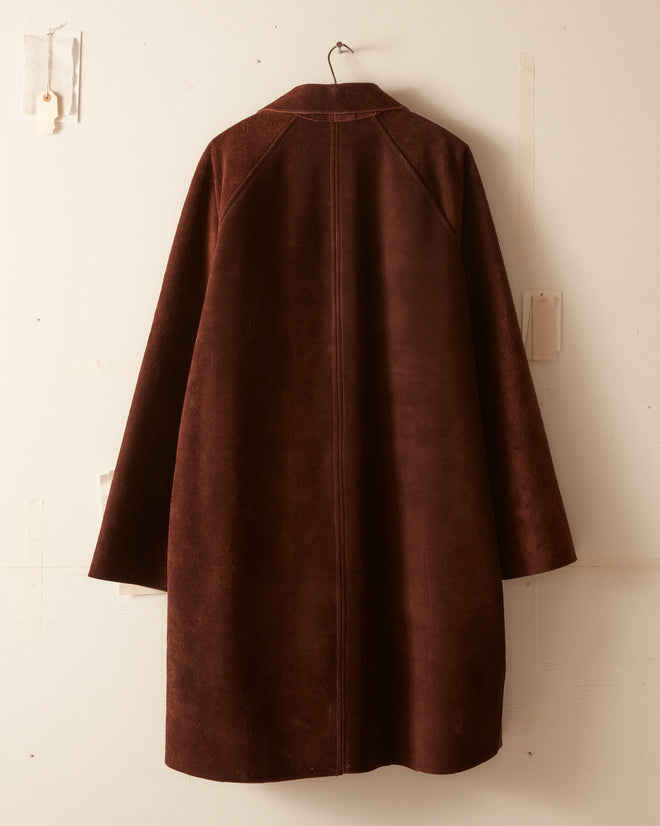 Suede Market Coat OUTERWEAR BODE New York