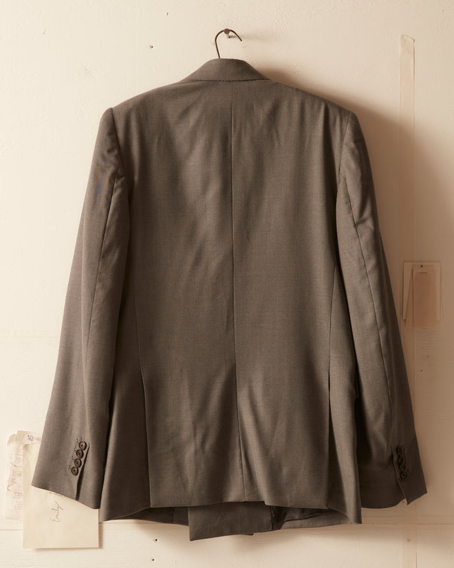 Tropical Wool Double-Breasted Suit Jacket SUIT JACKETS BODE New York