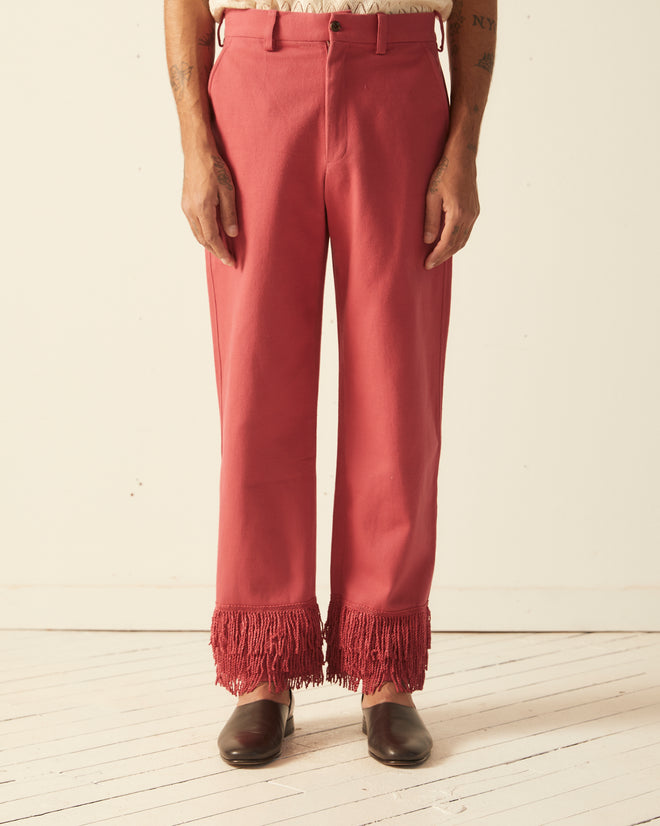 Bullion Fringe Trousers TROUSERS BODE New York
