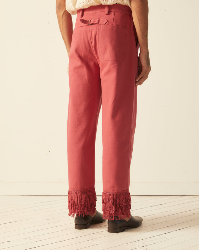 Bullion Fringe Trousers TROUSERS BODE New York
