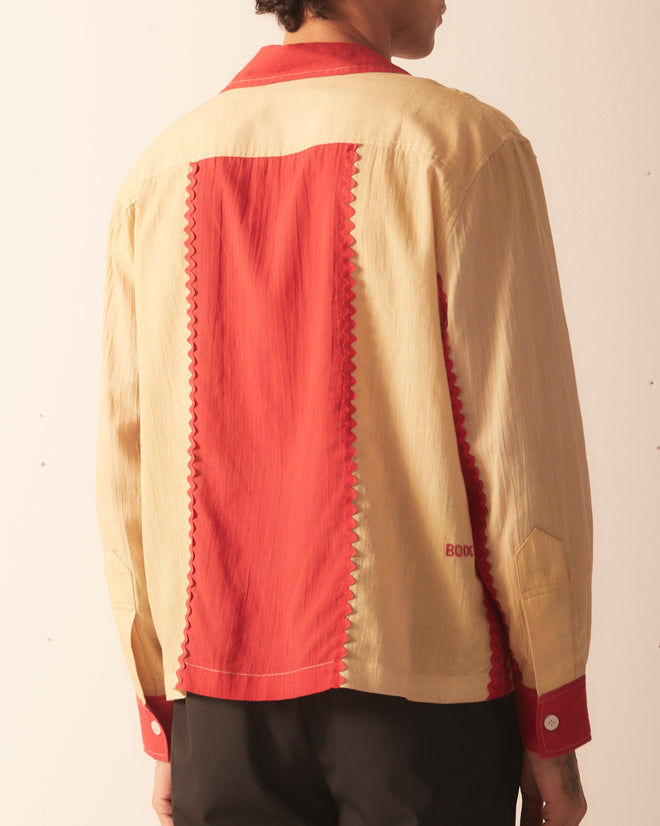 Bunting Stripe Long Sleeve Shirt SHIRT BODE New York