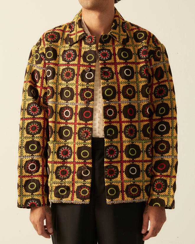 Circle Embroidered Jacket OUTERWEAR BODE New York