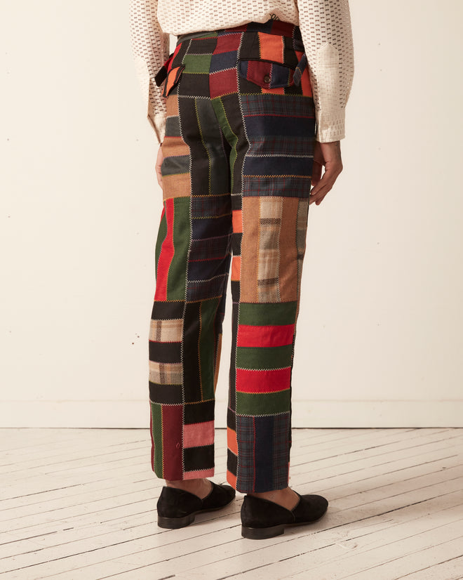 5-Bar Quilt Trousers TROUSERS BODE New York