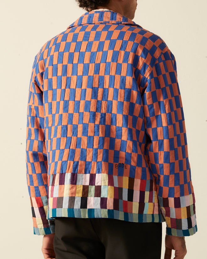 Mini Patchwork Workwear Jacket OUTERWEAR BODE New York