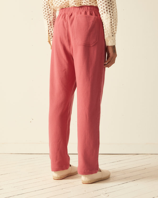 Solid Track Pant - Pink TROUSERS BODE New York