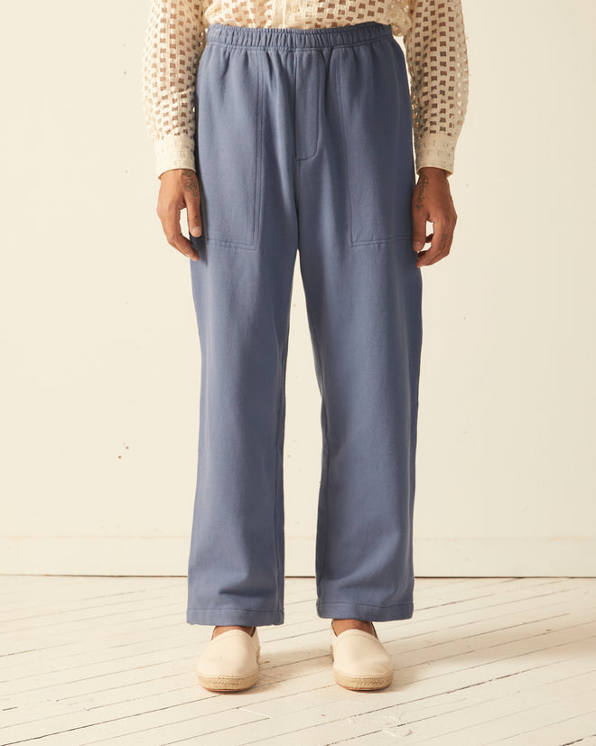 Solid Track Pant - Storm TROUSERS BODE New York