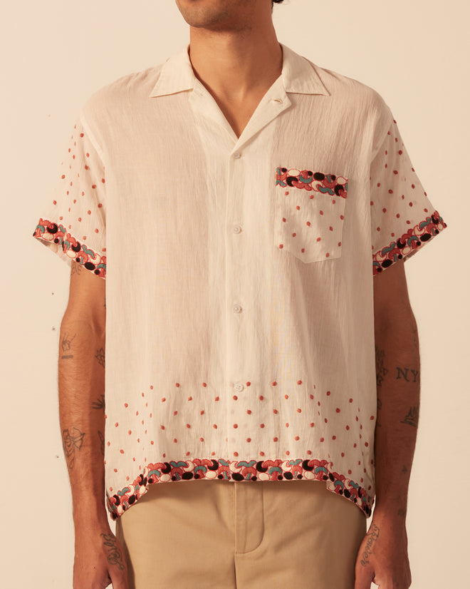 Whirling Dot Short Sleeve Shirt SHIRT BODE New York