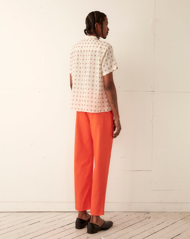 Chrystie Weave Short Sleeve Shirt SHIRT BODE New York