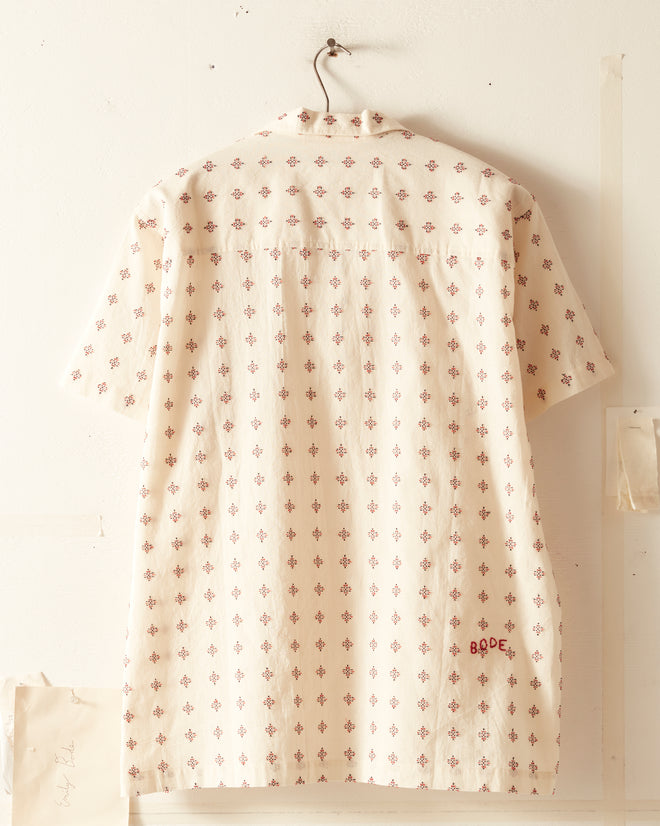 Chrystie Weave Short Sleeve Shirt SHIRT BODE New York