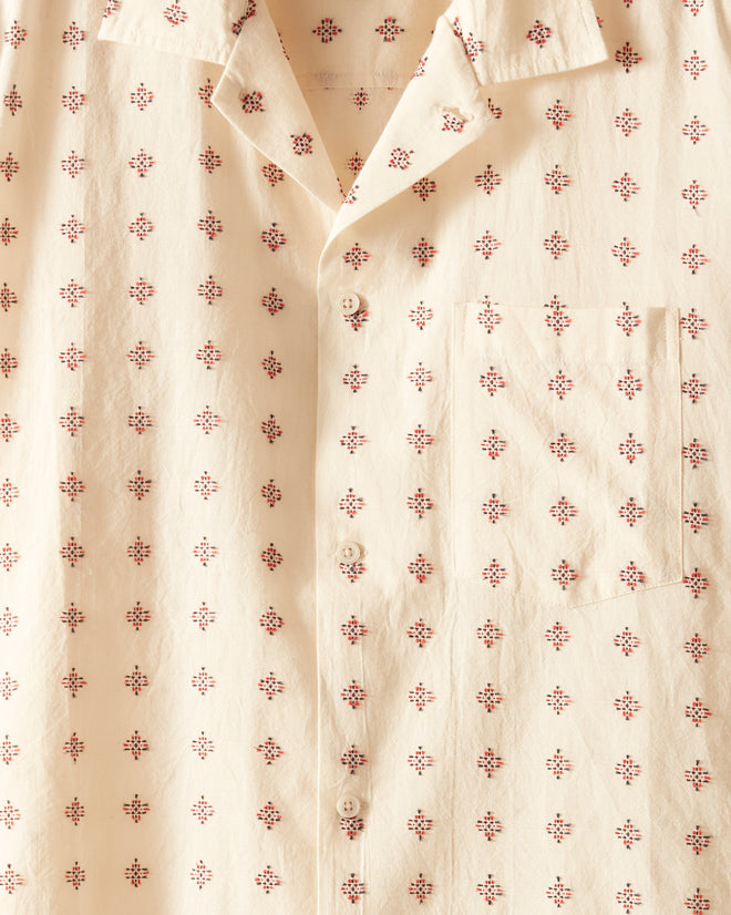 Chrystie Weave Short Sleeve Shirt SHIRT BODE New York