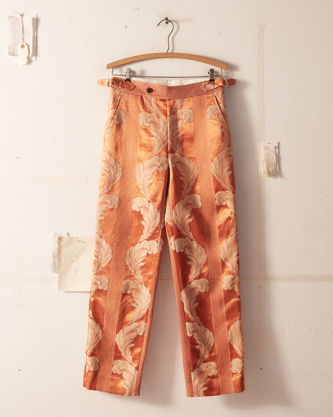 Copper Leaf Trousers - 28 OOAK TROUSERS BODE New York