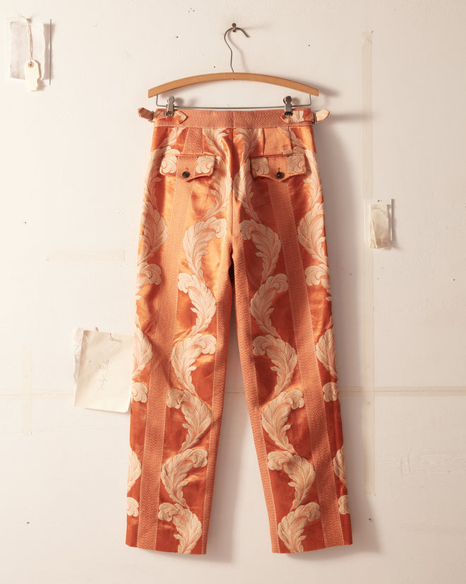 Copper Leaf Trousers - 28 OOAK TROUSERS BODE New York
