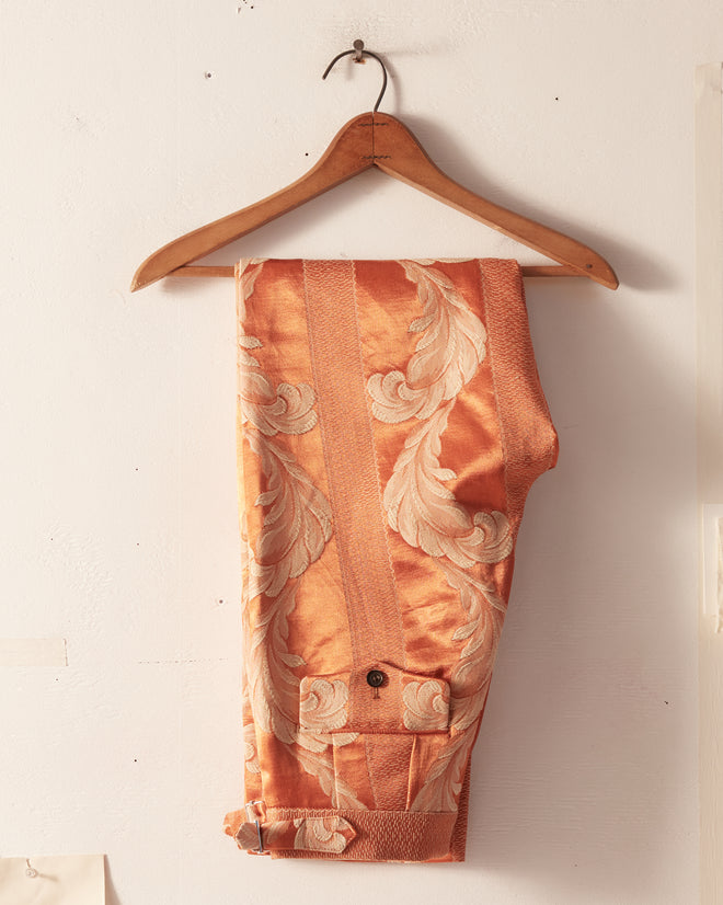 Copper Leaf Trousers - 28 OOAK TROUSERS BODE New York