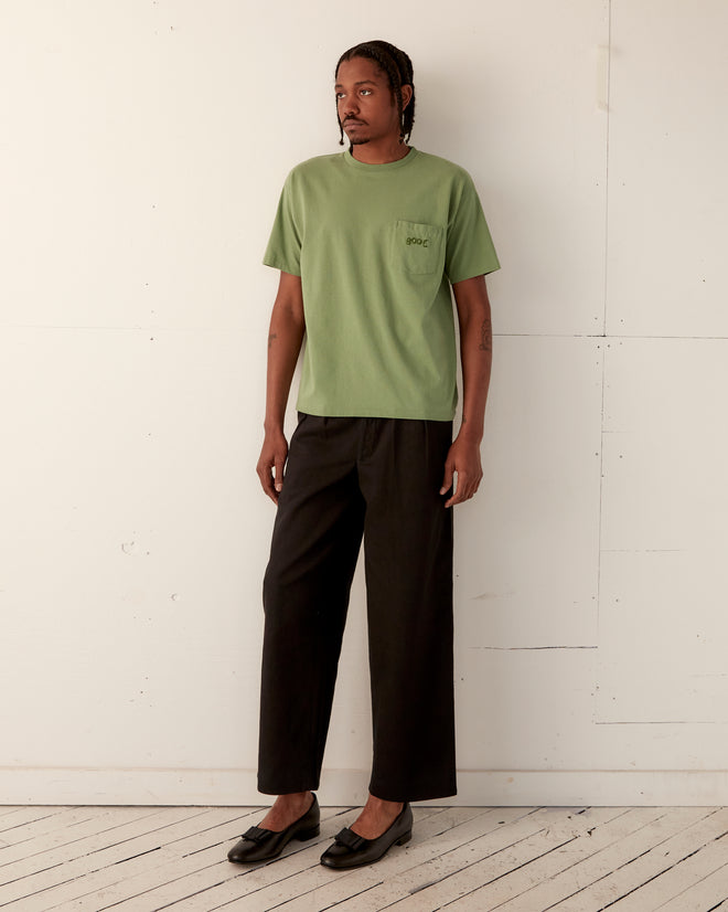 Bode Pocket Tee - Ivy CUT AND SEW BODE New York