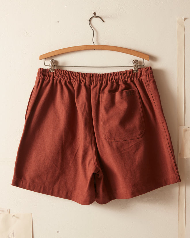 Twill Rugby Short - Cinnamon SHORTS BODE New York