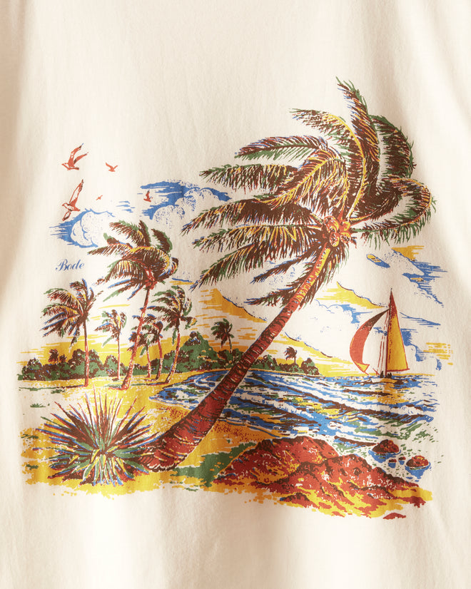 Island Tee CUT AND SEW BODE New York