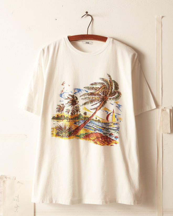 Island Tee CUT AND SEW BODE New York