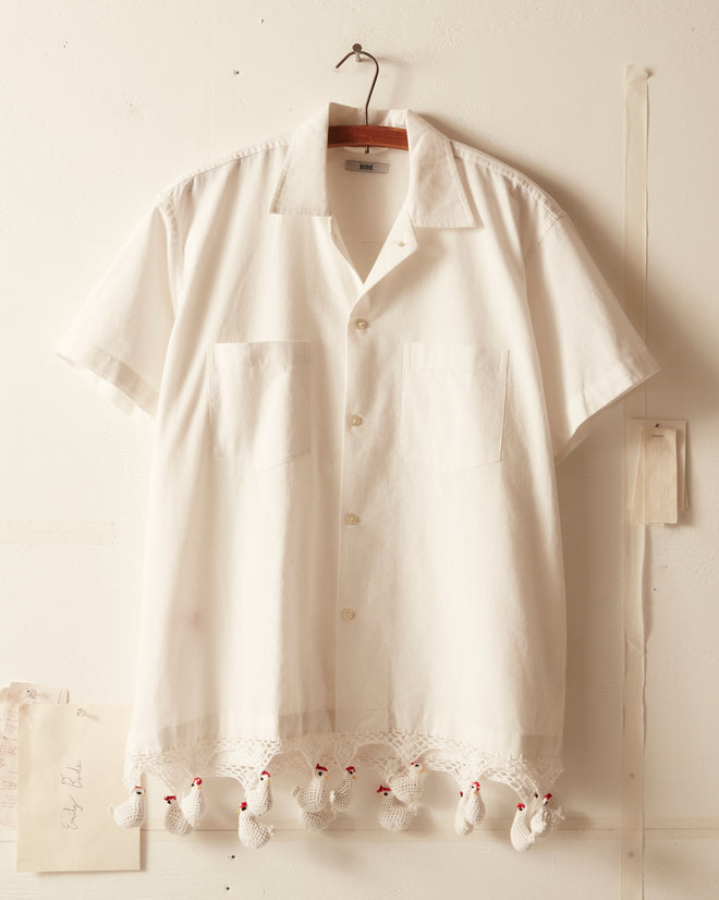 Crochet Chick Short Sleeve Shirt SHIRT BODE New York