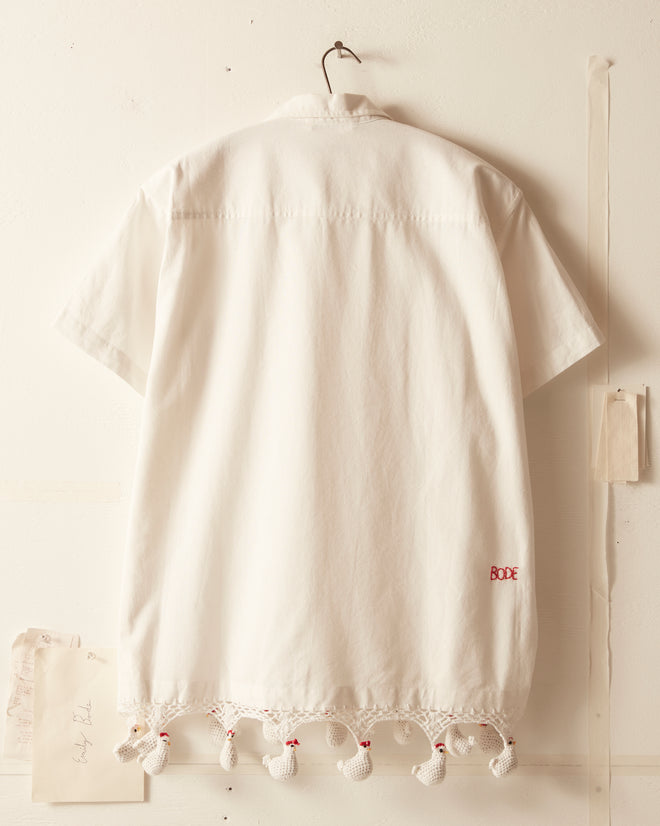Crochet Chick Short Sleeve Shirt SHIRT BODE New York