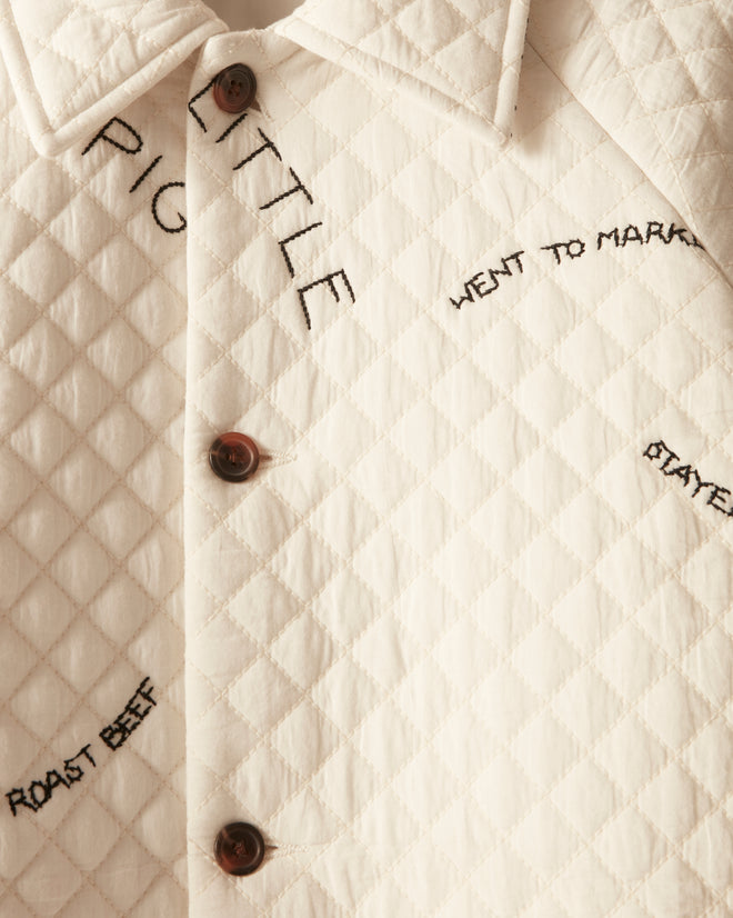 Quilted Little Pigs Jacket OUTERWEAR BODE New York
