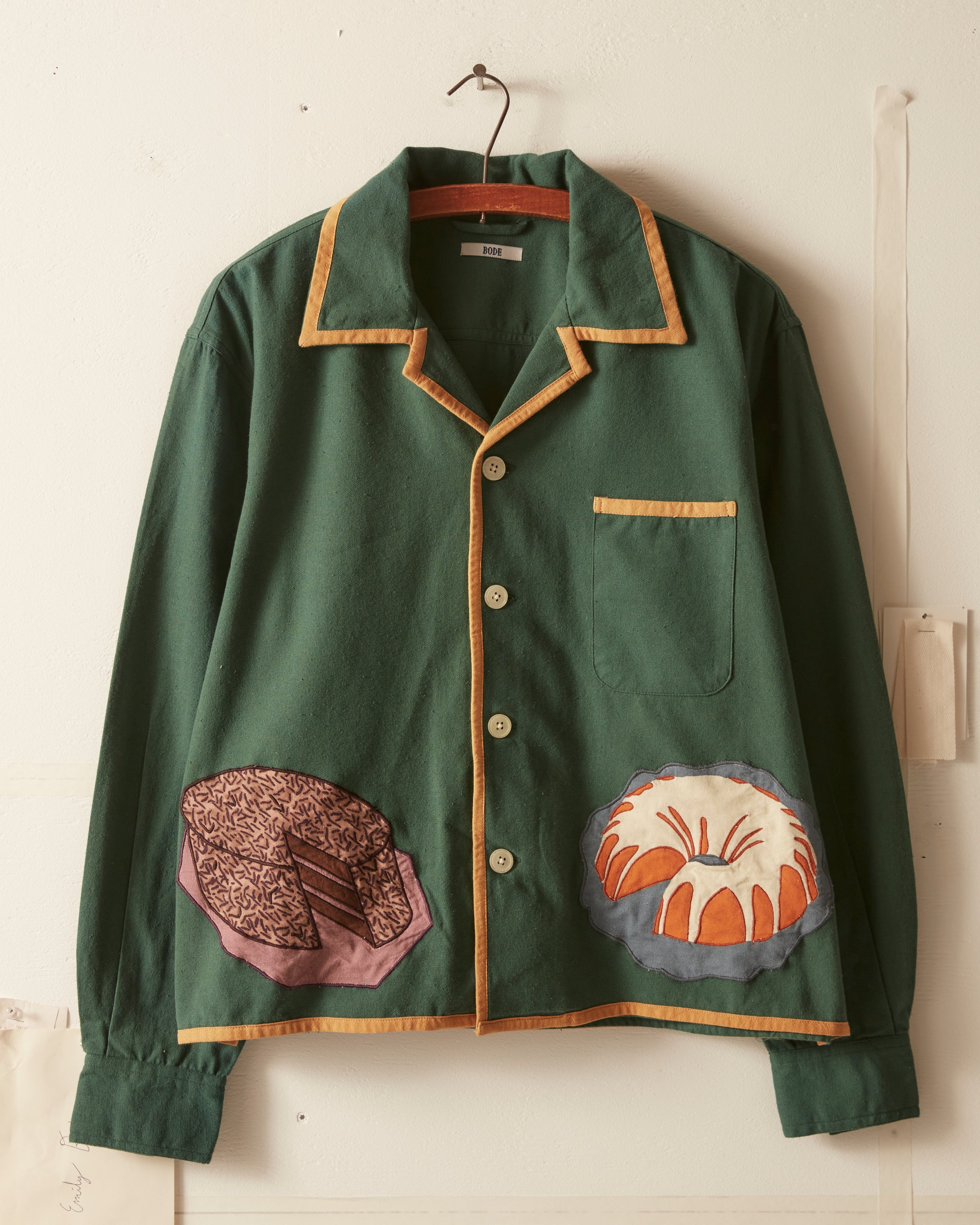 Dessert Appliqué Long Sleeve Shirt – BODE