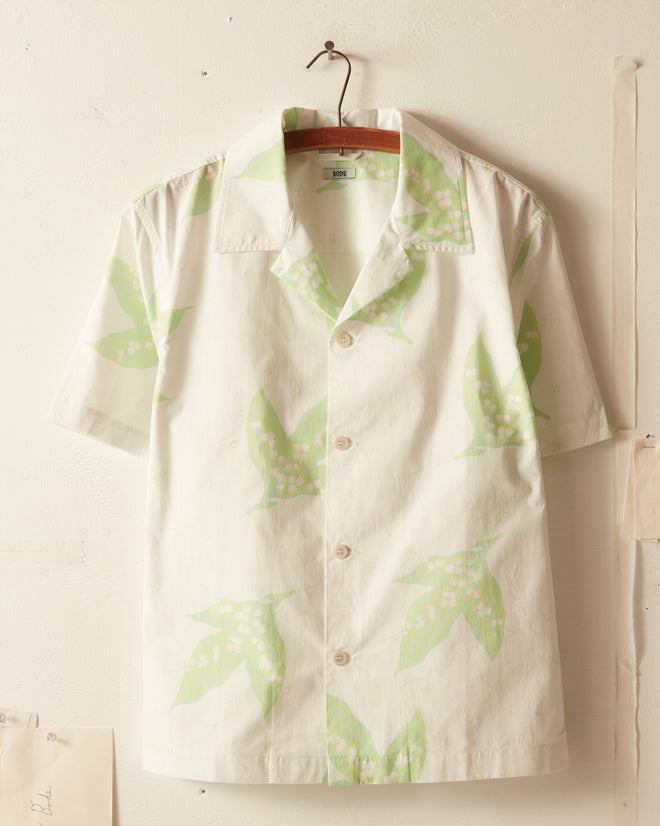 Lily of the Valley Short Sleeve Shirt SHIRT BODE New York