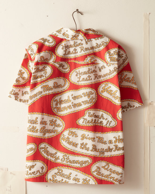 Rodeo Slogans Short Sleeve Shirt SHIRT BODE New York