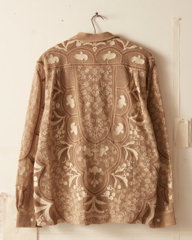 Filet Filigree Long Sleeve Shirt SHIRT BODE New York