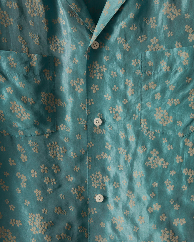 Floral Flocked Long Sleeve Shirt SHIRT BODE New York