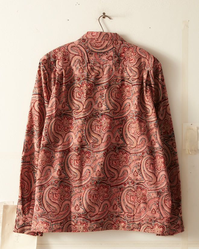 Paisley Heart Shirt - M/L OOAK SHIRT BODE New York