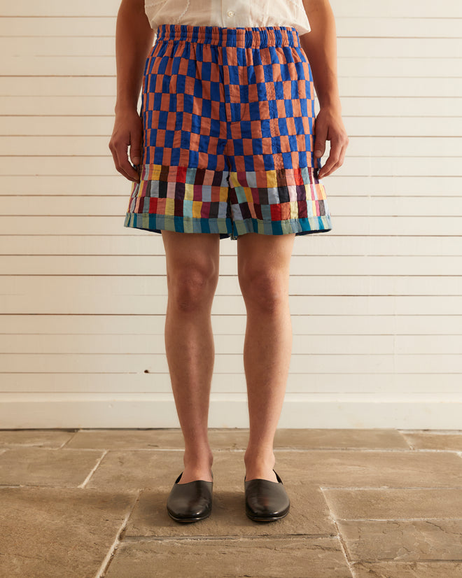 Mini Patchwork Shorts SHORTS BODE New York