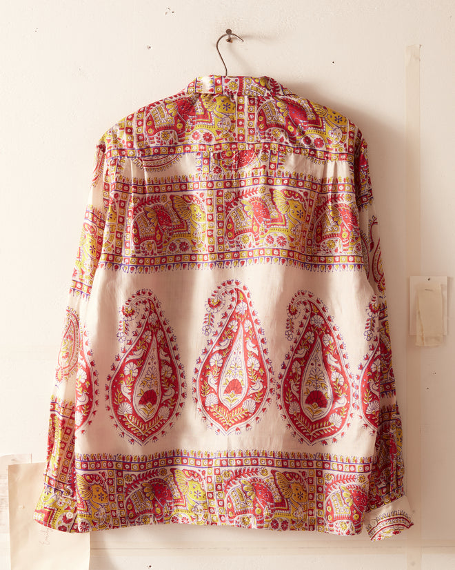 Royal Elephant Shirt - M/L OOAK SHIRT BODE New York