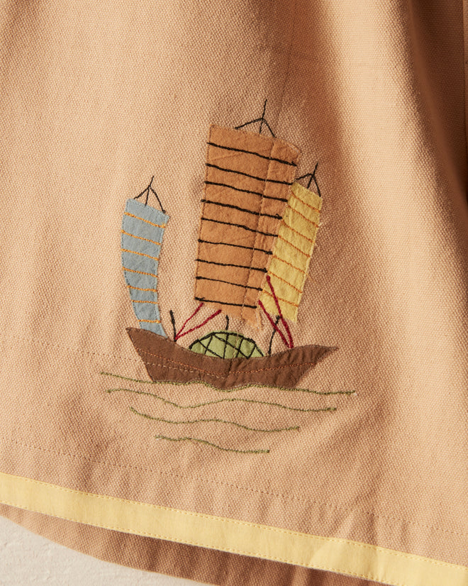 Ship Appliqué Shorts SHORTS BODE New York