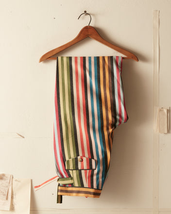 Technicolor Stripe Trousers - 32