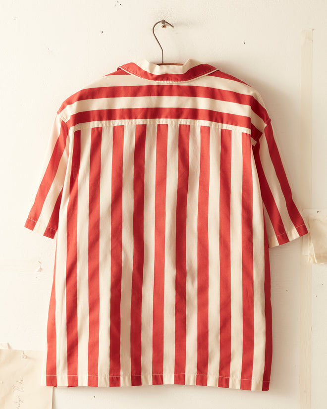 Valance Stripe Short Sleeve Shirt SHIRT BODE New York