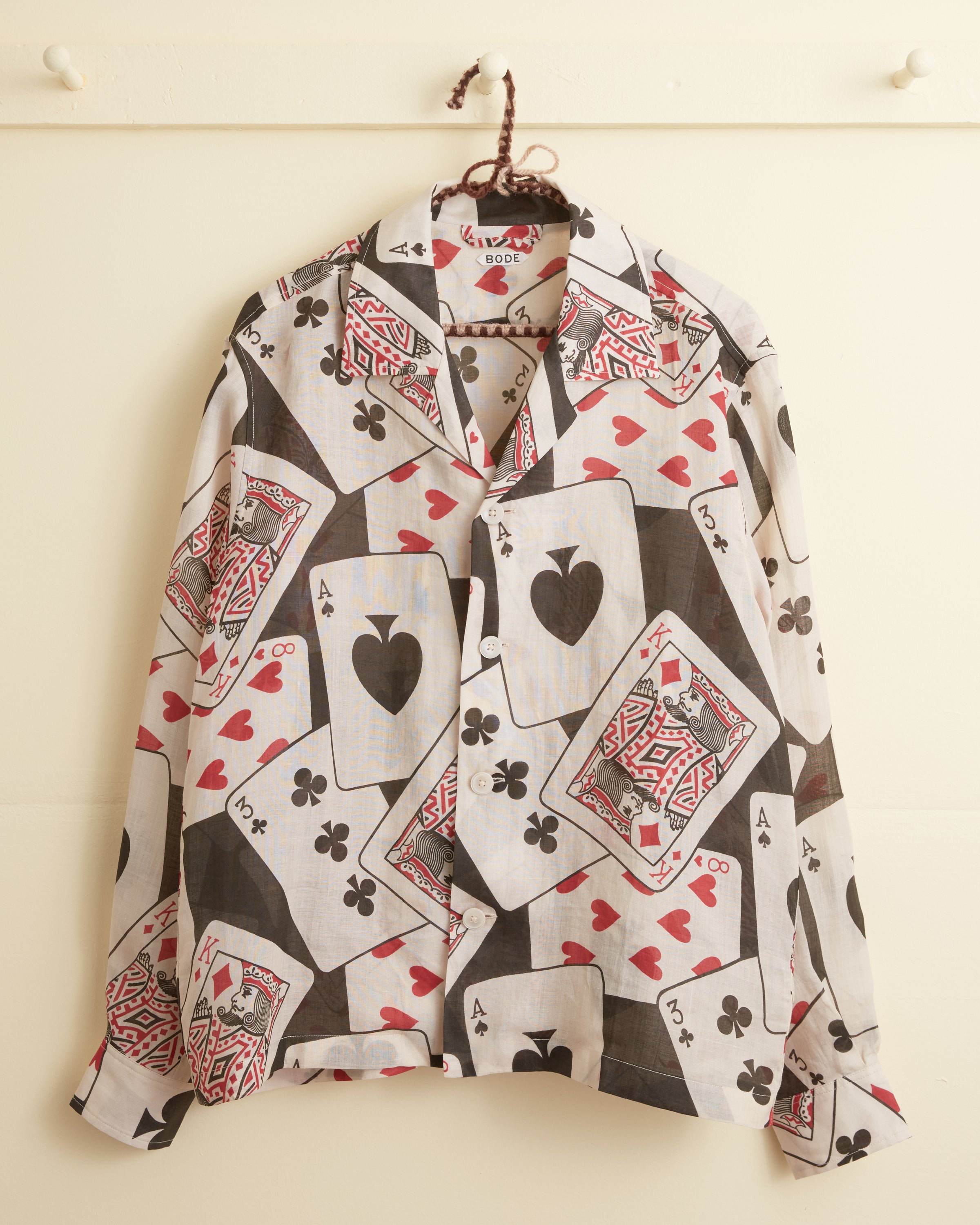 【購入予約済み g様】BODE Deck of cardsシャツ Ace of Spades Long Sleeve Shirt – BODE