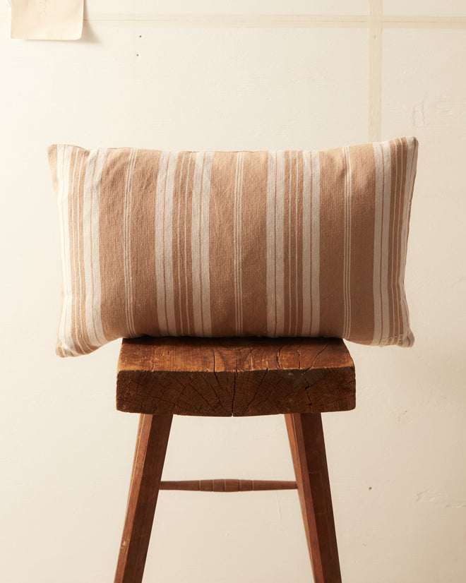 Almond Stripe Pillow