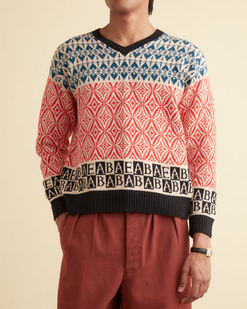 Alphabet Pullover KNITWEAR BODE New York