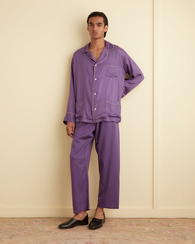 dress shirt with pajama pants Amethyst Pajama Pants