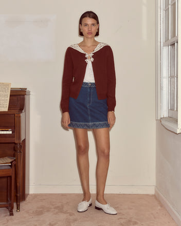 Astoria Cardigan - Brown