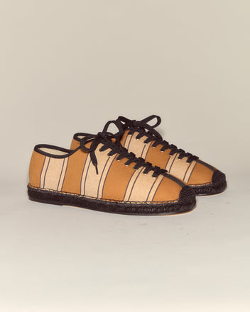 Awning Stripe Tennis Espadrilles